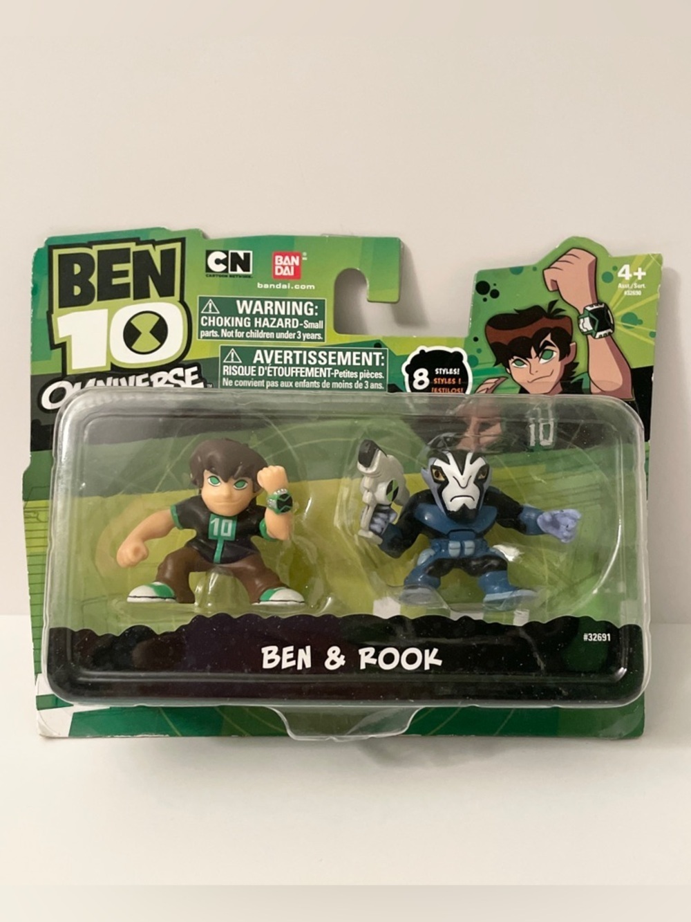 Ben 10 Omniverse Ben & Rook Mini Figures 2-Pack Bandai